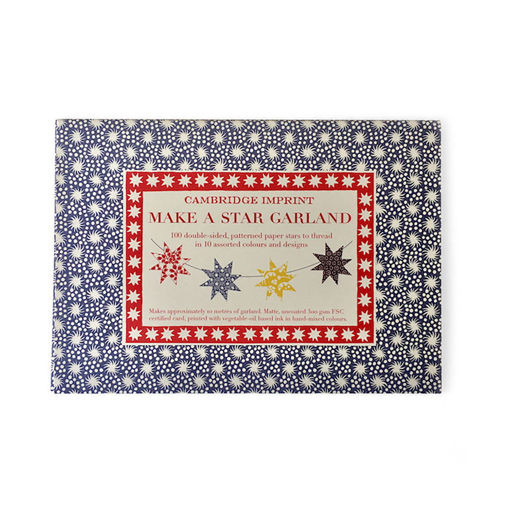 Make A Star Garland    at Boston General Store