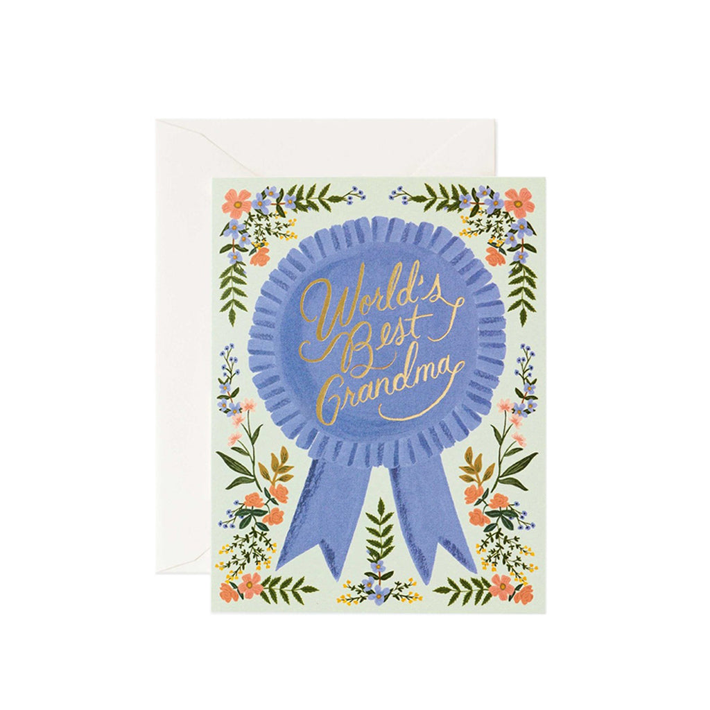 World's Best Grandma Card    at Boston General Store