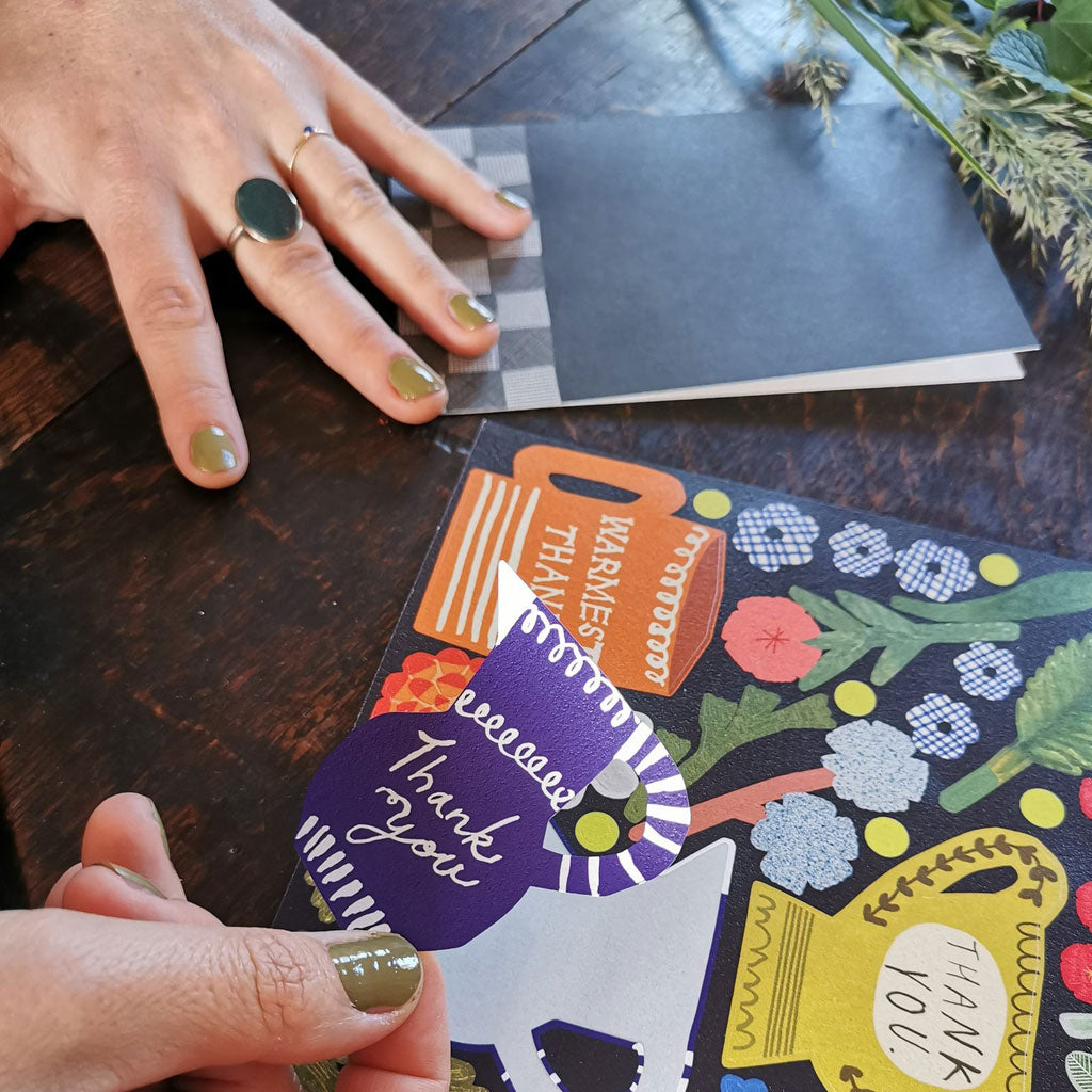 'Make Your Own Thank You Cards' Floral Set at Boston General Store