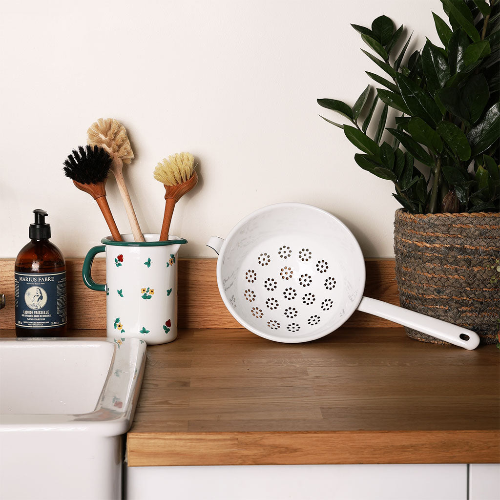 Enamel Strainer    at Boston General Store